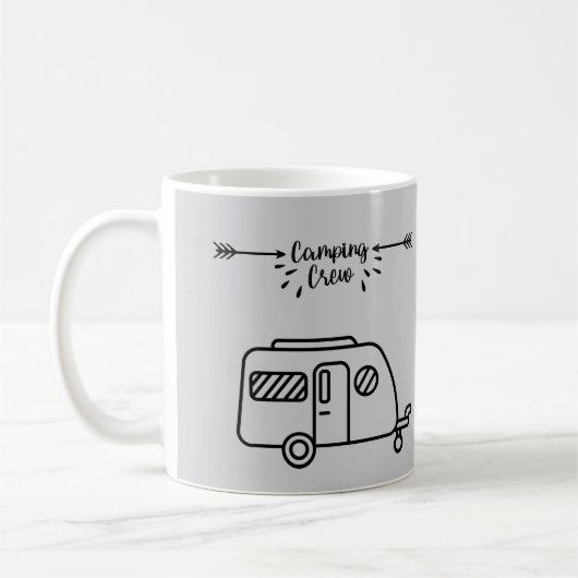 Mug Équipe de camping (Gauche)