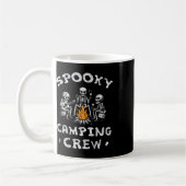 Mug Équipe de camping éffrayante Halloween Camping Ske (Gauche)
