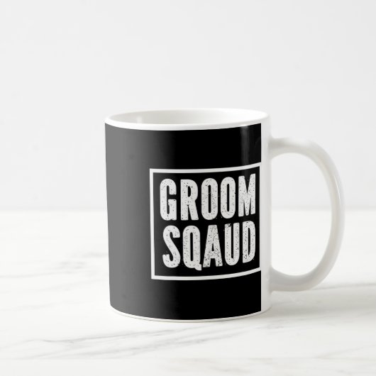 Mug Équipe de célibataire du marié Fête Équipe du mari (Droite)