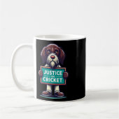 Mug Équipe de chasse au cricket Squad Funny Retro (Gauche)