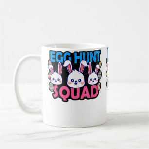 Mug Équipe de chasse aux œufs Lapin Équipe de Pâques T