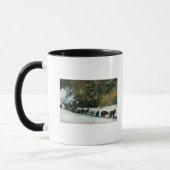 Mug Équipe de chiens du Yukon - Transport de marchandi (Gauche)