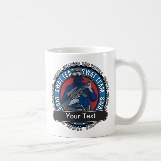 Mug Équipe de choc faite sur commande (Droite)