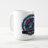 Mug Équipe de choc faite sur commande (Devant gauche)