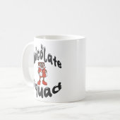 Mug Équipe de chocolat (Devant gauche)