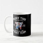 Mug Équipe de combat Muay Thai Koala - Nak Muay, kickb (Gauche)