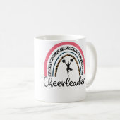 Mug Équipe de compétition de cheerleading Rainbow Chee (Devant droit)