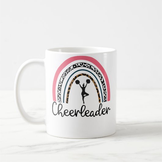 Mug Équipe de compétition de cheerleading Rainbow Chee (Gauche)
