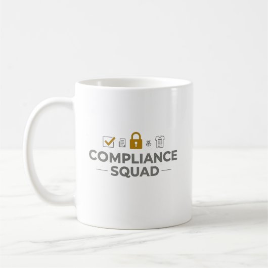 Mug Équipe de conformité - Équipe juridique (Gauche)