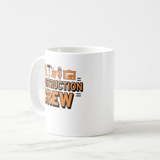 Mug Équipe de construction (Devant gauche)