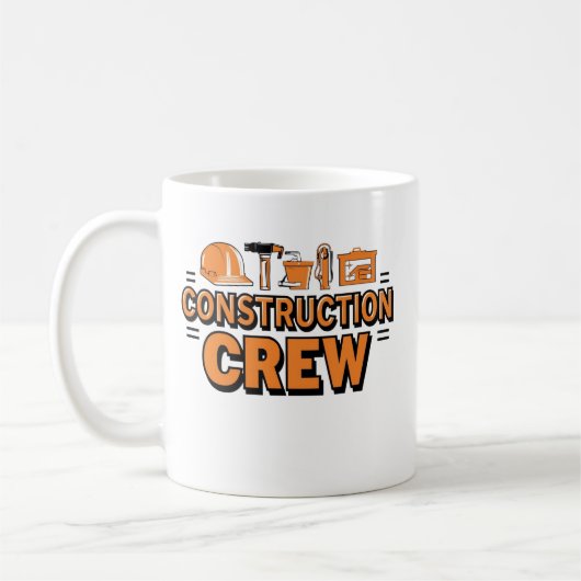 Mug Équipe de construction (Gauche)