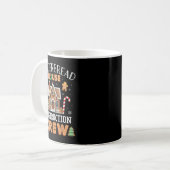 Mug Équipe de construction de maison en pain d'épices (Devant gauche)