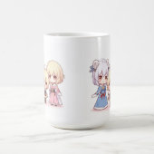 Mug Équipe de cosplay chibi mignonne (Centre)