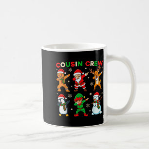 Mug Équipe de cousins elfes amis de Noël fu Dabbing Sa