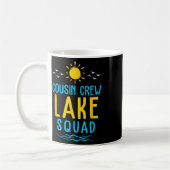 Mug Équipe de cousins Squad du lac Vacances d'été Fami (Gauche)