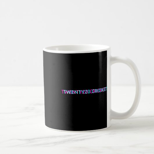 Mug Équipe de cricket Twenty20 Maillot universitaire S (Droite)