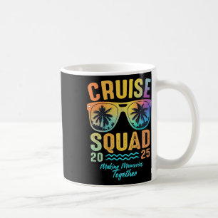 Mug Équipe de croisière 2025 Family Cruise Vacation Tr