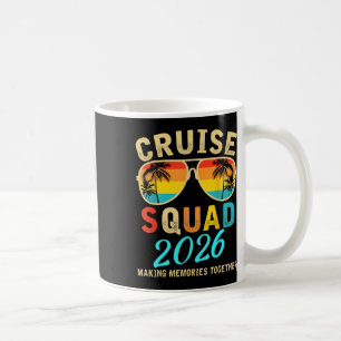 Mug Équipe de croisière 2026 Été Vacances Tenue de fam