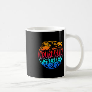 Mug Équipe de croisière 2026 Famille Amis Vacances Cor