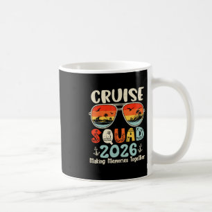 Mug Équipe de croisière 2026 Vacances d'été en famille