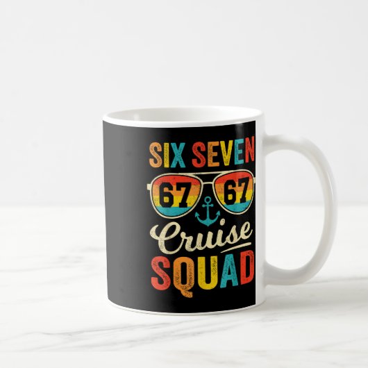 Mug Équipe de croisière 67 2025 Mème de croisière pour (Droite)