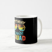 Mug Équipe de croisière d'anniversaire (Devant droit)