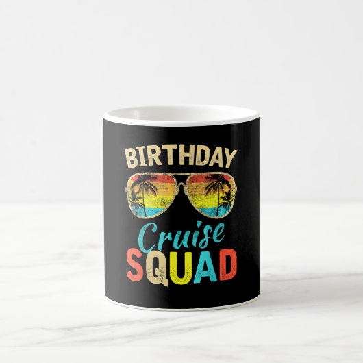 Mug Équipe de croisière d'anniversaire (Centre)