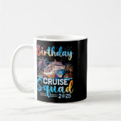 Mug Équipe de croisière d'anniversaire 2025 C'est ma f (Gauche)