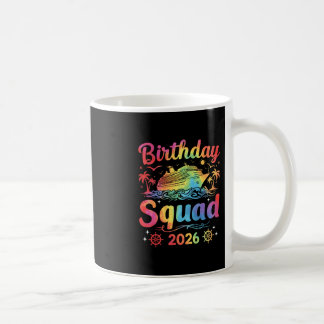 Mug Équipe de croisière d'anniversaire 2026 Croisière
