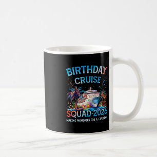 Mug Équipe de croisière d'anniversaire 2026 Voyage de