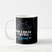 Mug Équipe de croisière d'anniversaire Croisière Batea (Gauche)