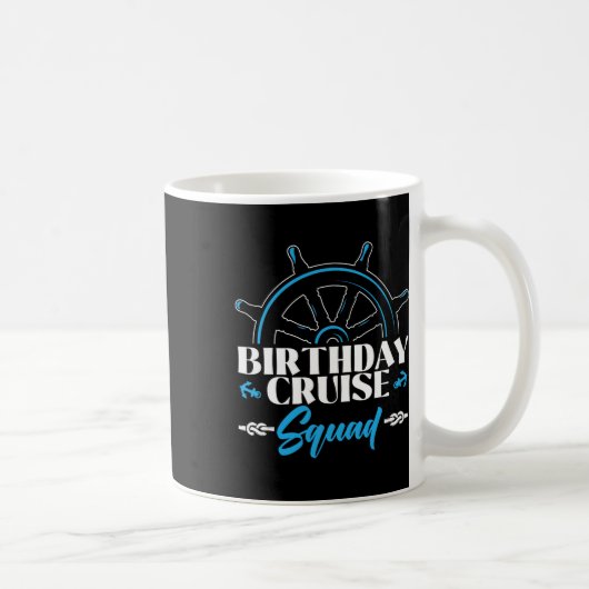 Mug Équipe de croisière d'anniversaire Croisière Batea (Droite)