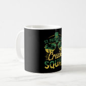 Mug Équipe de croisière de la Saint-Patrick appariemen (Devant gauche)