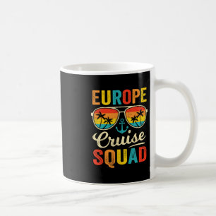 Mug Équipe de Croisière en Europe 2025 Famille Corresp