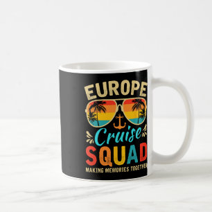 Mug Équipe de Croisière en Europe 2025 Famille Corresp