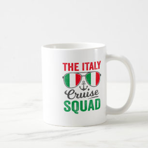 Mug Équipe de Croisière en Italie 2025 Vacances Italie