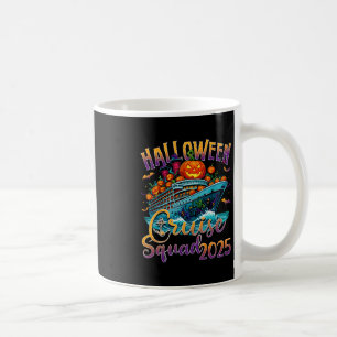 Mug Équipe de croisière Halloween 2025 Vacances Fami c