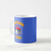 Mug Équipe de curling (Devant gauche)