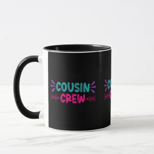 Mug Équipe de Cute Cousin (Gauche)