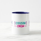 Mug Équipe de Cute Cousin (Centre)
