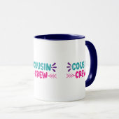 Mug Équipe de Cute Cousin (Devant droit)
