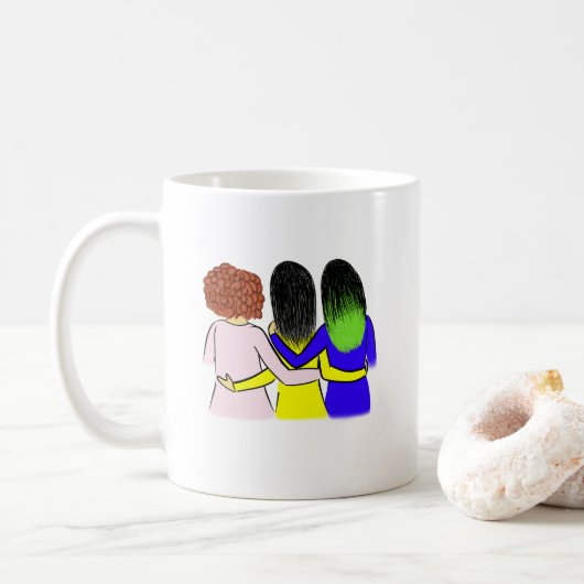 MUG ÉQUIPE DE DAS BESTEN (Avec donut)