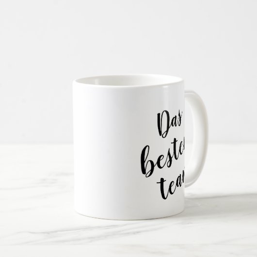 MUG ÉQUIPE DE DAS BESTEN (Devant droit)