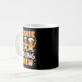 Mug Équipe de fabrication de biscuits de Noël drôle d' (Devant gauche)