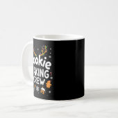 Mug Équipe de fabrication de biscuits de Noël Équipe d (Devant gauche)