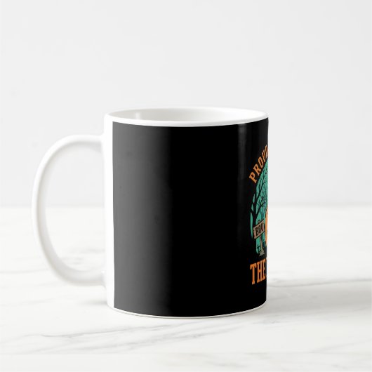 Mug Équipe de fantômes de design de citrouille Hallowe (Gauche)