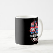 Mug Équipe de farces de nains patriotes États-Unis (Devant droit)