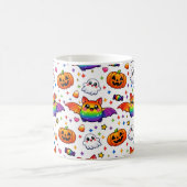 Mug 🦇🌈 Équipe de fête arc-en-ciel effrayante (Centre)