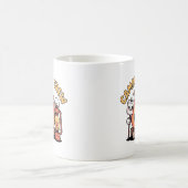 Mug Équipe de feu de camp Trio de camping Kawaii (Centre)
