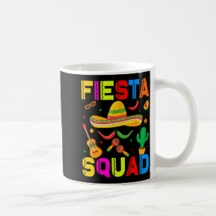Mug équipe de fiesta drôle cinco de mayo allons-y mexi